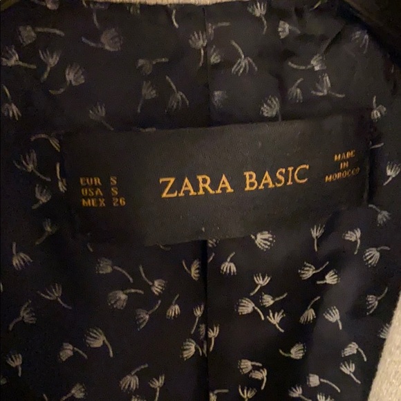 Zara jacket light grey size S - Picture 3 of 3